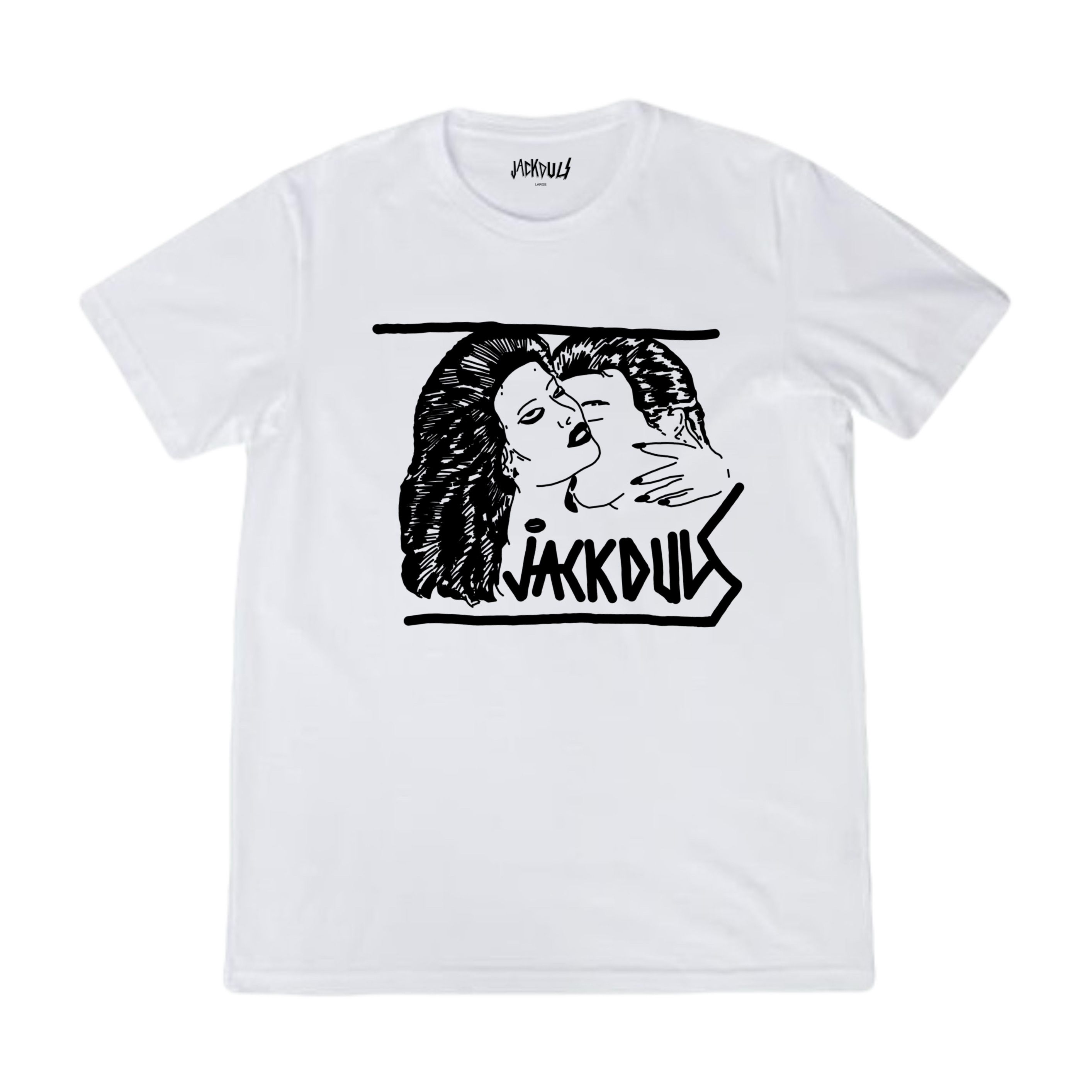 Tshirt Kissing Attitude white