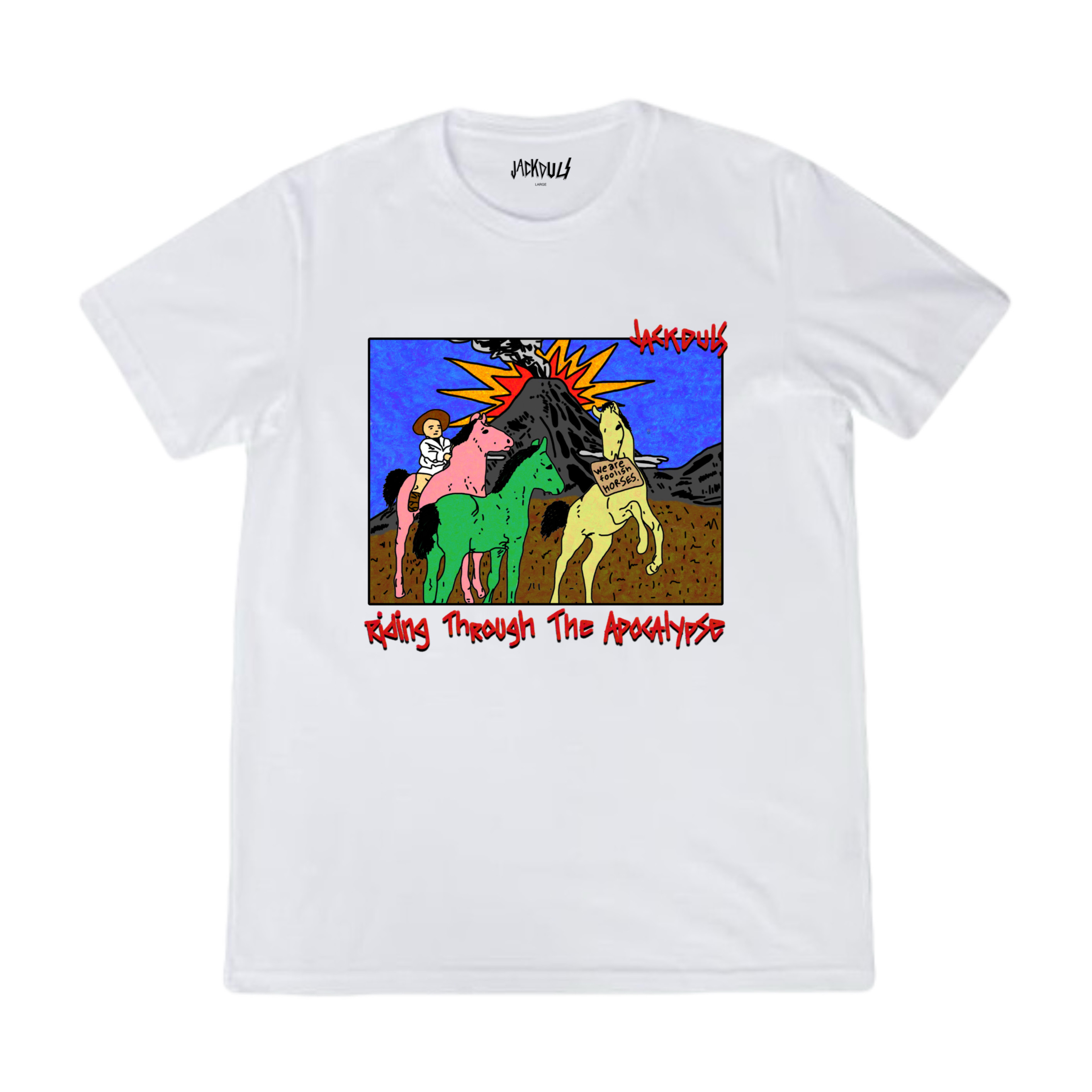 Tshirt Doomsday Rider white